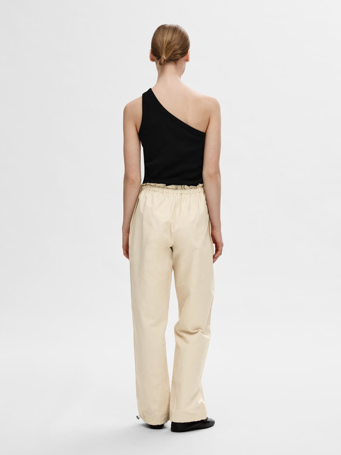 Anna tank topp - Sort